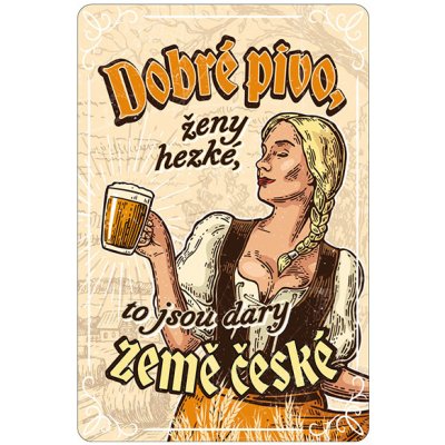 Nekupto Plechová cedule Dobré pivo Bu20046 – Hledejceny.cz