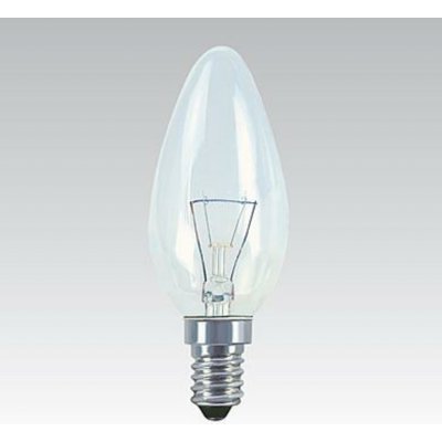 TES-LAMP žárovka svíčková čirá E14 240V/25W