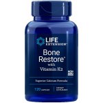 Life Extension Bone Restore with Vitamin K2 120 kapslí – Hledejceny.cz