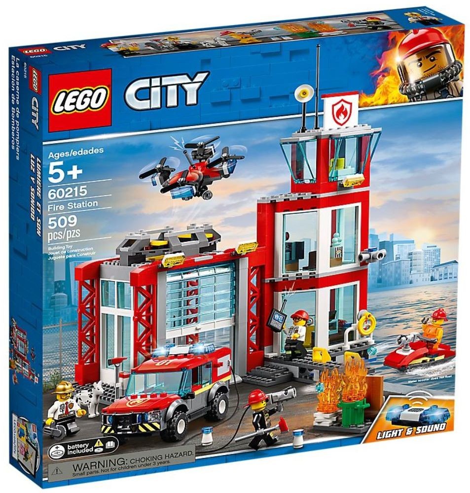 LEGO® City 60215 Hasičská stanice od 1 199 Kč - Heureka.cz