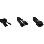 Corsair Premium Individually Sleeved 12+4pin PCIe Gen 5 12VHPWR 600W cable Type 4 Black CP-8920331 – Zboží Živě