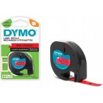 Dymo S0721530, černý tisk průhledný podklad, 4m x 12mm – Zbozi.Blesk.cz