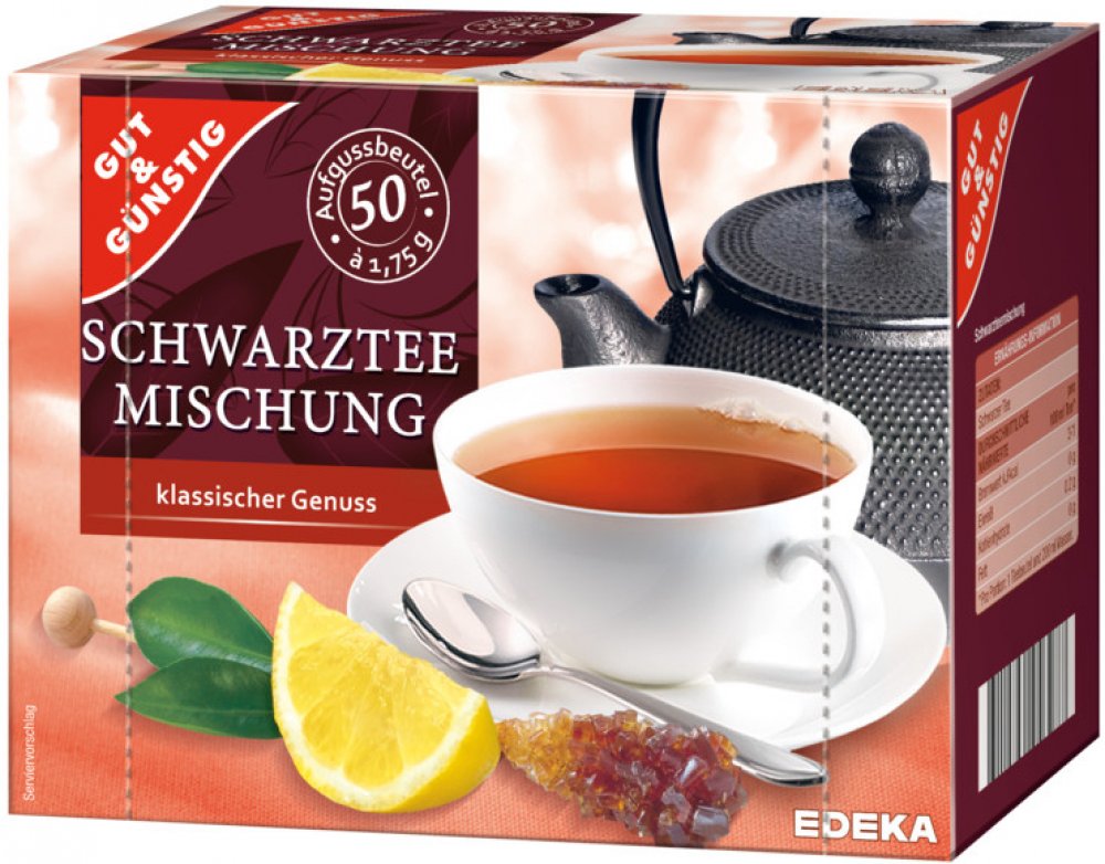 G&G Černý čaj mix 50 sáčků 87.5 g | Srovnanicen.cz