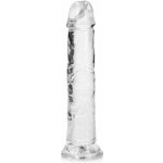 RealRock Crystal Clear Realistic 7 průhledné dildo s přísavkou 20 x 3,8 cm – Sleviste.cz
