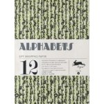 Alphabets (Gift Wrapping Paper Book) - Pepin van Roojen – Zboží Dáma