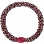 KKNEKKI Gumička do vlasů Kknekki Rosewood Glitter, fialová barva, textil – Zboží Mobilmania