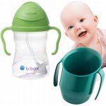 b.box hrneček s brčkem Gelato pistáciový 240 ml – Zboží Dáma