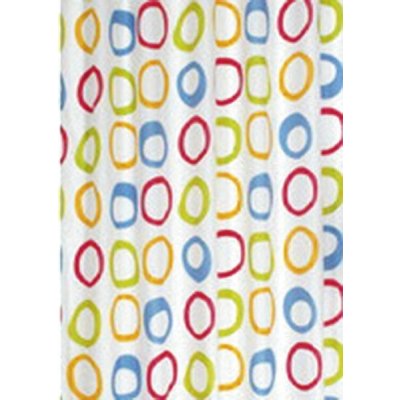 AQUALINE Sprchový závěs 180x200cm, polyester, kruhy ZV026 – Zboží Mobilmania