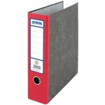 Emba - A4, kartonový, červený hřbet 7,5 cm, mramorovaný – Zboží Mobilmania