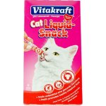 Vitakraft Cat Liquid Snack hovězí & inulinem 6 x 15 g – Hledejceny.cz
