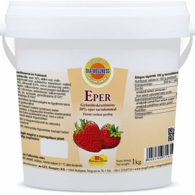 Dia Wellness Jahodový džem 1 kg – Zboží Dáma