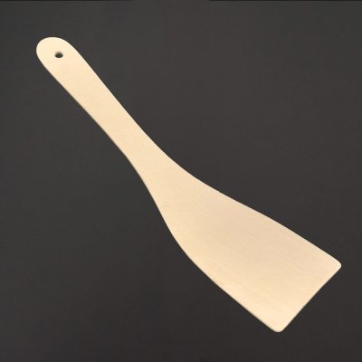 AMADEA Dřevěná obracečka prohnutá, masivní dřevo, 27 cm – Hledejceny.cz