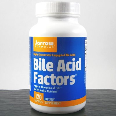 Jarrow Bile Acid Factors žlučové kyseliny 333 mg x 120 kapslí