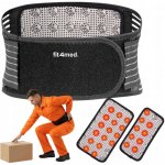 Fit4Med Magnetický pás na bederní páteř 24 magnetů, černý – Hledejceny.cz