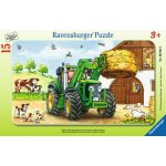 Ravensburger Traktor na statku 15 dílků – Hledejceny.cz