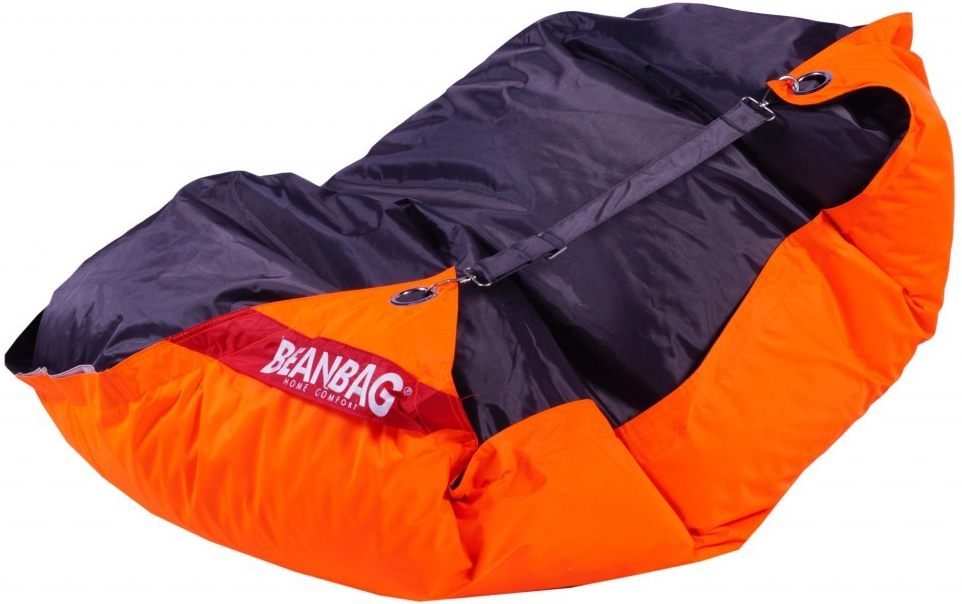 BeanBag 189x140 duo fluo orange licorice