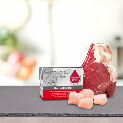 Platinum Natural Menu Adult Beef & Chicken 90 g – Zboží Mobilmania