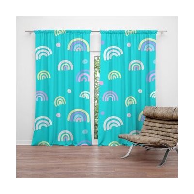 Sablio Závěs Barevné duhy: 2ks 140x250cm – Hledejceny.cz