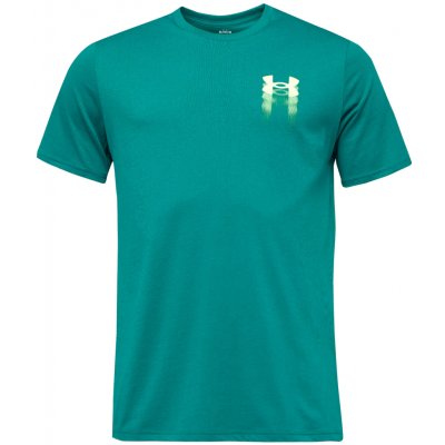 Under Armour pánské tričko UA Blur Logo SS zelená – Zboží Dáma
