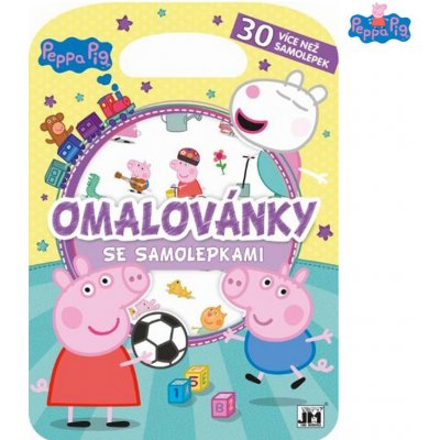 Models Omalovánky A4 Prasátko Pepina + samolepky 72385 – Zboží Mobilmania