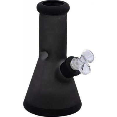 Beaker King Skleněný bong Black Ice 20cm – Zboží Mobilmania