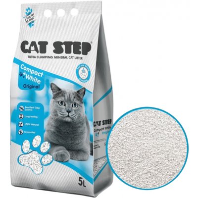 Cat Step Compact White Original 5 l – Zboží Mobilmania