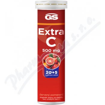 GS Extra C 500 Cerv.Pom.25 tablet eff