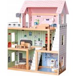 Derrson XL Dřevěný domeček Floral 80cm – Zboží Dáma