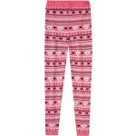 Pepperts dívčí vánoční pletené legíny růžová – Zboží Dáma