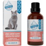 Topvet Ušní lihové kapky OČISTA pro kočky 50 ml – Zboží Mobilmania