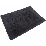 Takoy Koberec 120x170 vzor listí černý-HT-00413 | 120 x 170 cm – Sleviste.cz