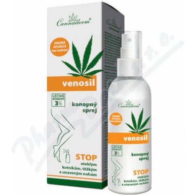 Cannaderm Venosil konopný sprej 150 ml – Sleviste.cz