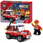 ICOM Blocki My Fire Brigade Hasičský vůz s žebříkem – Zboží Mobilmania