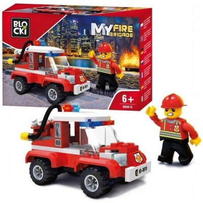 ICOM Blocki My Fire Brigade Hasičský vůz s žebříkem – Zboží Mobilmania