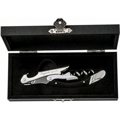 Vývrtka LUXURY, ebenová rukojeť, Laguiole – Zboží Mobilmania