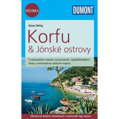 Korfu & Jónské ostrovy Průvodce se samostatnou cestovní mapou