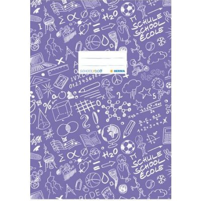HERMA Obal na sešit Schooldoo A4 fialový – Zboží Dáma