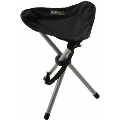 Stolička Regatta Ternio Tripod Stool černá – Zboží Dáma