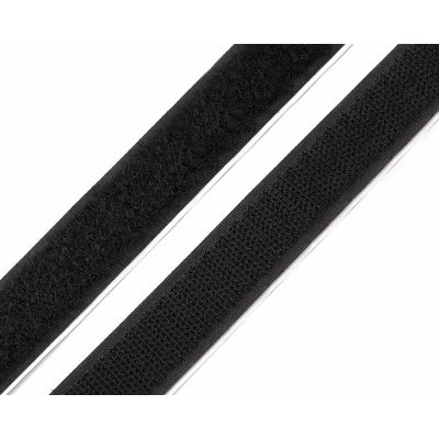 Stoklasa Suchý zip háček + plyš samolepící 070199 černý, šířka 2cm (v metráži) – Hledejceny.cz