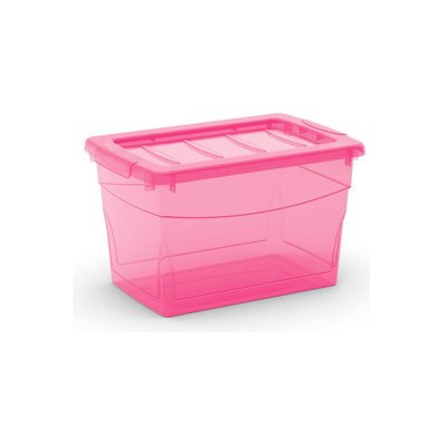 KIS Plastový Omnibox S Růžový 16 L