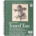 Nielsen Tónovaný papír v bloku Strathmore béžový odstín 118 g/m2 – Zboží Dáma