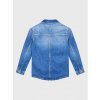 Dětská bunda Tommy Hilfiger Jeansová bunda Denim Shacket KS0KS00356 D modrá