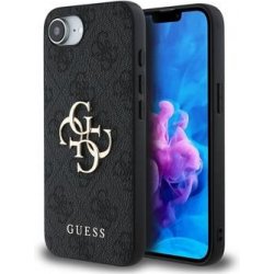 Guess PU 4G Metal Logo pro iPhone 16e Grey