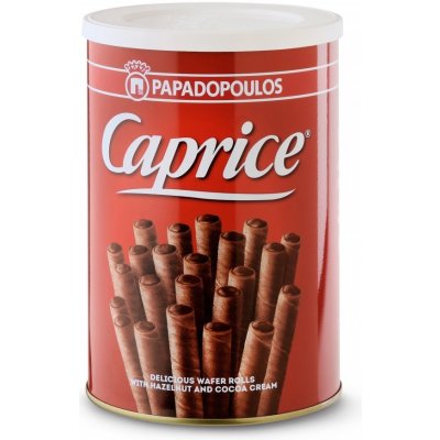 Papadopoulos Caprice plněné trubičky Classic 400 g – Zbozi.Blesk.cz