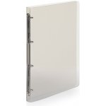 Karton P+P kroužkový pořadač 4 kroužky A4 2 cm transparentní kouřová – Zboží Živě