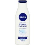 Nivea Expres Hydration lehké tělové mléko pro normální až suchou pokožku 250 ml – Sleviste.cz