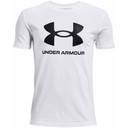 Under Armour pánské tričko UA sportstyle LOGO SS 1363282-100 Bílý