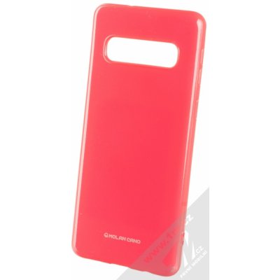 Pouzdro Molan Cano Jelly Case Samsung Galaxy S10 sytě růžové