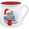 Toro Keramický hrnek Xmas Cat 290 ml