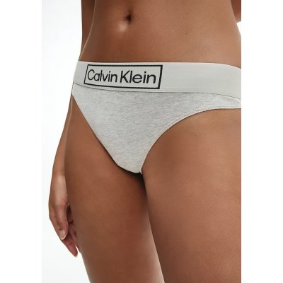 Calvin Klein Dámská tanga QF6774 Šedá – Zboží Mobilmania